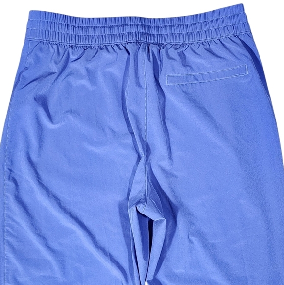 Athleta Arrival Casual Cropped Pants In Adonis Blue Womens Size 8 - Picture 6 of 8